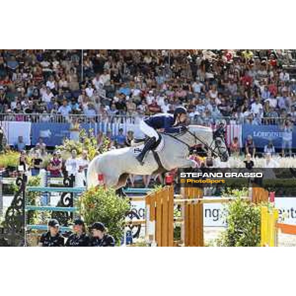 LGCT of Berlin - Grand Prix - Daniel Deusser (GER) on Jasmien v. Bisschop - Berlin, Sommergarten - 27 July 2019 - ph.Stefano Grasso/LGCT