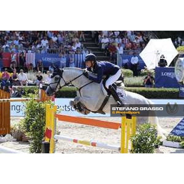LGCT of Berlin - Grand Prix - Daniel Deusser (GER) on Jasmien v. Bisschop - Berlin, Sommergarten - 27 July 2019 - ph.Stefano Grasso/LGCT