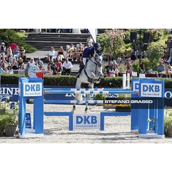 LGCT of Berlin - Grand Prix - Daniel Deusser (GER) on Jasmien v. Bisschop - Berlin, Sommergarten - 27 July 2019 - ph.Stefano Grasso/LGCT