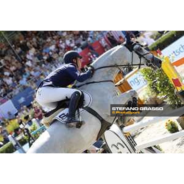 LGCT of Berlin - Grand Prix - Daniel Deusser (GER) on Jasmien v. Bisschop - Berlin, Sommergarten - 27 July 2019 - ph.Stefano Grasso/LGCT