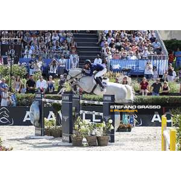 LGCT of Berlin - Grand Prix - Daniel Deusser (GER) on Jasmien v. Bisschop - Berlin, Sommergarten - 27 July 2019 - ph.Stefano Grasso/LGCT