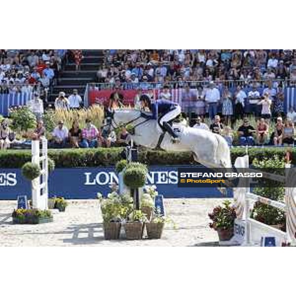 LGCT of Berlin - Grand Prix - Daniel Deusser (GER) on Jasmien v. Bisschop - Berlin, Sommergarten - 27 July 2019 - ph.Stefano Grasso/LGCT