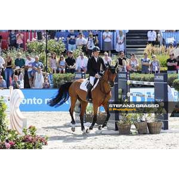 LGCT of Berlin - Grand Prix - Scott Brash (GBR) on Hello M?Lady - Berlin, Sommergarten - 27 July 2019 - ph.Stefano Grasso/LGCT