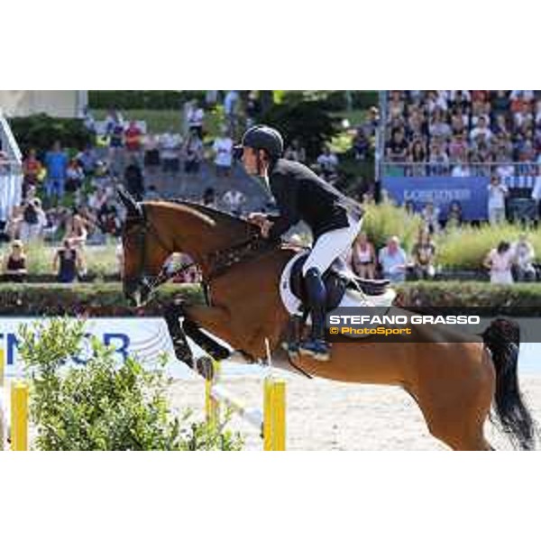 LGCT of Berlin - Grand Prix - Scott Brash (GBR) on Hello M?Lady - Berlin, Sommergarten - 27 July 2019 - ph.Stefano Grasso/LGCT