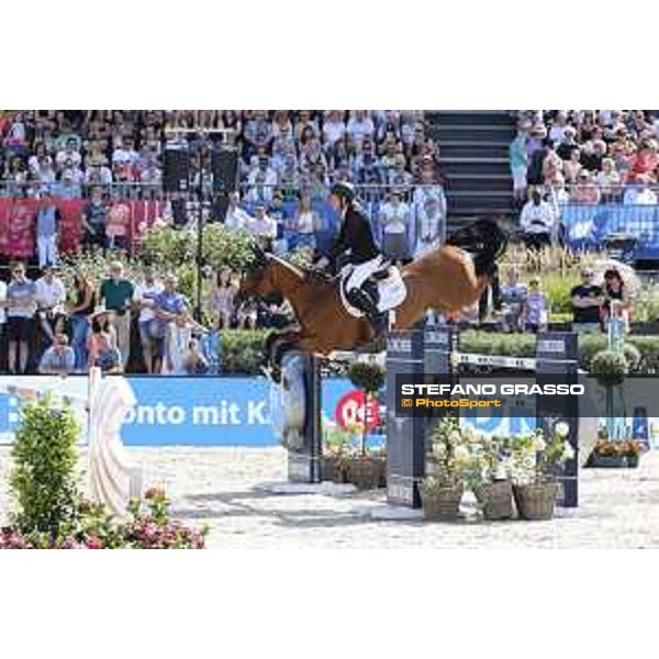 LGCT of Berlin - Grand Prix - Scott Brash (GBR) on Hello M?Lady - Berlin, Sommergarten - 27 July 2019 - ph.Stefano Grasso/LGCT