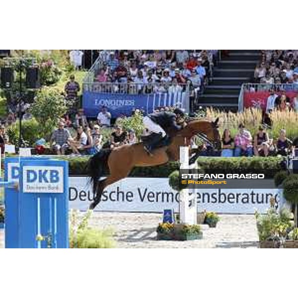 LGCT of Berlin - Grand Prix - Roger Yves Bost (FRA) on Castleforbes Talitha - Berlin, Sommergarten - 27 July 2019 - ph.Stefano Grasso/LGCT