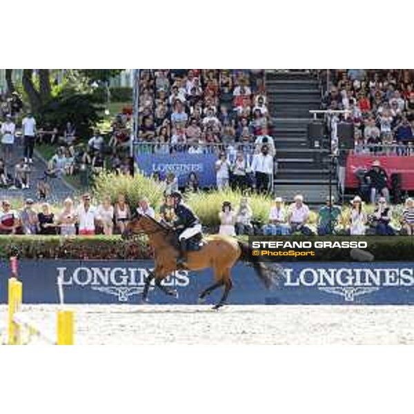 LGCT of Berlin - Grand Prix - Roger Yves Bost (FRA) on Castleforbes Talitha - Berlin, Sommergarten - 27 July 2019 - ph.Stefano Grasso/LGCT