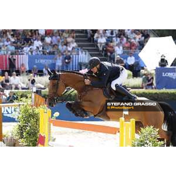 LGCT of Berlin - Grand Prix - Roger Yves Bost (FRA) on Castleforbes Talitha - Berlin, Sommergarten - 27 July 2019 - ph.Stefano Grasso/LGCT