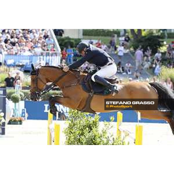 LGCT of Berlin - Grand Prix - Roger Yves Bost (FRA) on Castleforbes Talitha - Berlin, Sommergarten - 27 July 2019 - ph.Stefano Grasso/LGCT