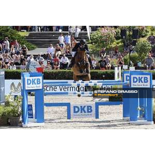 LGCT of Berlin - Grand Prix - Roger Yves Bost (FRA) on Castleforbes Talitha - Berlin, Sommergarten - 27 July 2019 - ph.Stefano Grasso/LGCT
