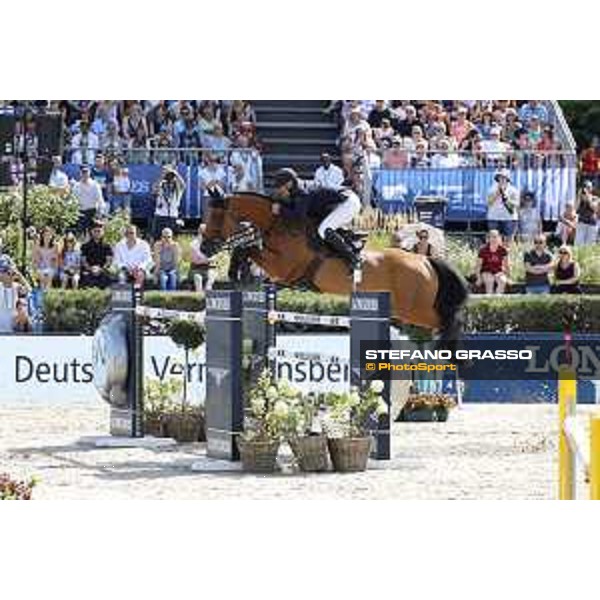 LGCT of Berlin - Grand Prix - Roger Yves Bost (FRA) on Castleforbes Talitha - Berlin, Sommergarten - 27 July 2019 - ph.Stefano Grasso/LGCT