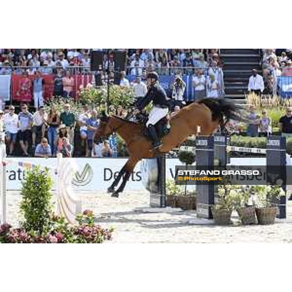 LGCT of Berlin - Grand Prix - Roger Yves Bost (FRA) on Castleforbes Talitha - Berlin, Sommergarten - 27 July 2019 - ph.Stefano Grasso/LGCT