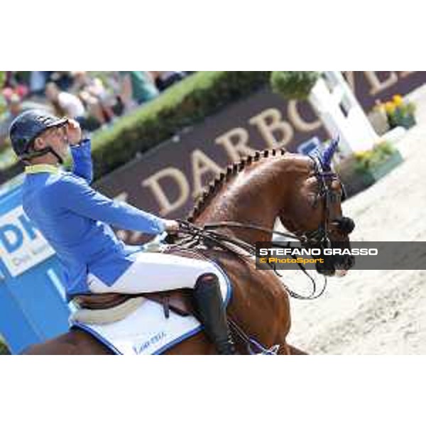 LGCT of Berlin - Grand Prix - Christian Ahlmann (GER) on Take A Chance on me Z - Berlin, Sommergarten - 27 July 2019 - ph.Stefano Grasso/LGCT