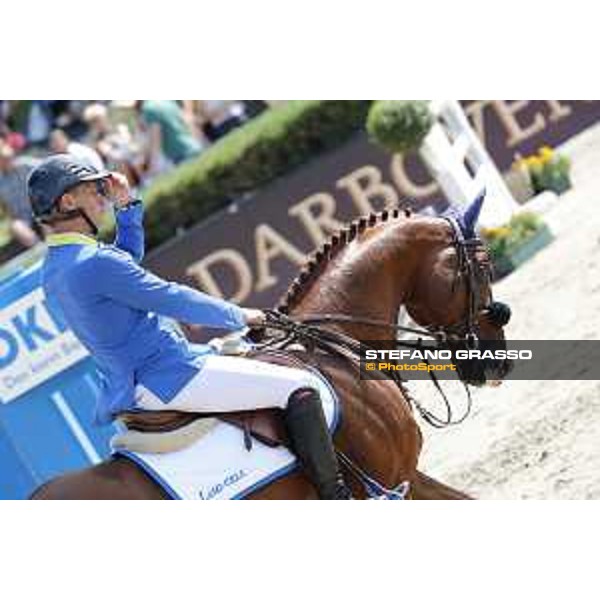 LGCT of Berlin - Grand Prix - Christian Ahlmann (GER) on Take A Chance on me Z - Berlin, Sommergarten - 27 July 2019 - ph.Stefano Grasso/LGCT