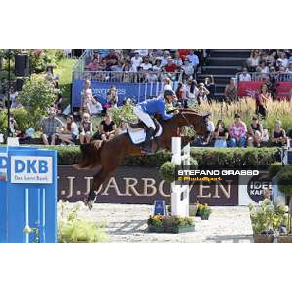 LGCT of Berlin - Grand Prix - Christian Ahlmann (GER) on Take A Chance on me Z - Berlin, Sommergarten - 27 July 2019 - ph.Stefano Grasso/LGCT