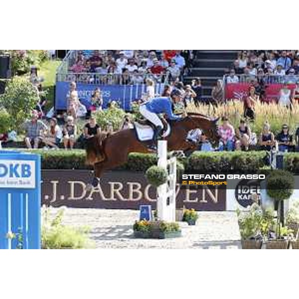 LGCT of Berlin - Grand Prix - Christian Ahlmann (GER) on Take A Chance on me Z - Berlin, Sommergarten - 27 July 2019 - ph.Stefano Grasso/LGCT