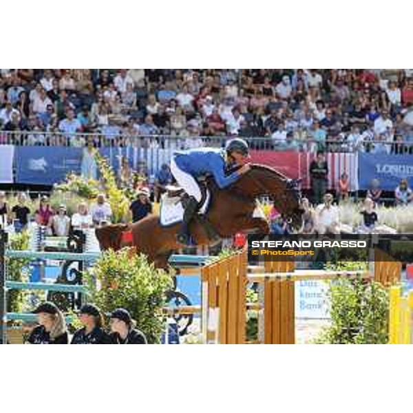 LGCT of Berlin - Grand Prix - Christian Ahlmann (GER) on Take A Chance on me Z - Berlin, Sommergarten - 27 July 2019 - ph.Stefano Grasso/LGCT