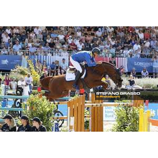 LGCT of Berlin - Grand Prix - Christian Ahlmann (GER) on Take A Chance on me Z - Berlin, Sommergarten - 27 July 2019 - ph.Stefano Grasso/LGCT