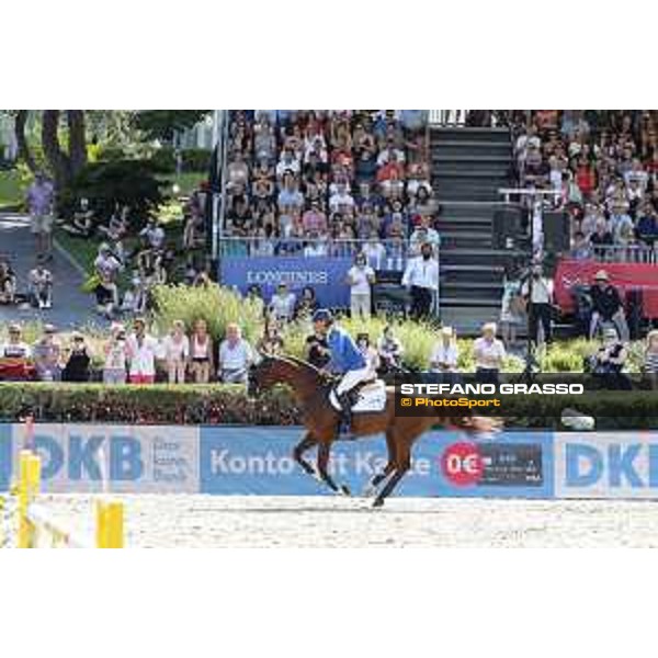 LGCT of Berlin - Grand Prix - Christian Ahlmann (GER) on Take A Chance on me Z - Berlin, Sommergarten - 27 July 2019 - ph.Stefano Grasso/LGCT