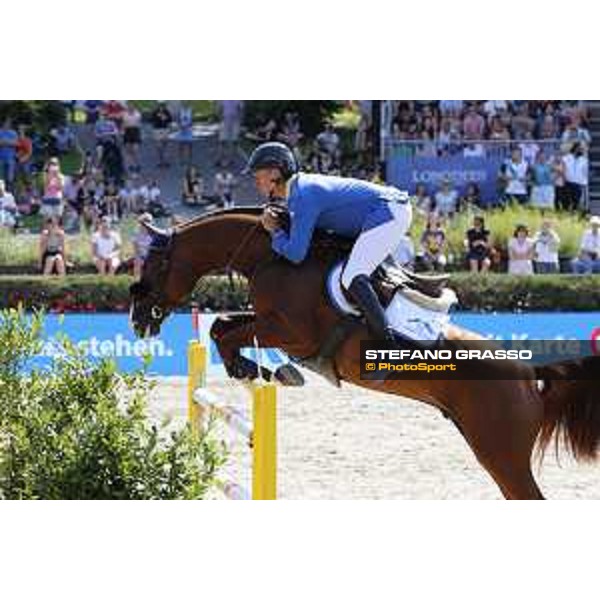 LGCT of Berlin - Grand Prix - Christian Ahlmann (GER) on Take A Chance on me Z - Berlin, Sommergarten - 27 July 2019 - ph.Stefano Grasso/LGCT