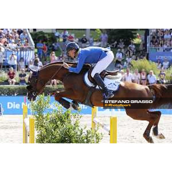 LGCT of Berlin - Grand Prix - Christian Ahlmann (GER) on Take A Chance on me Z - Berlin, Sommergarten - 27 July 2019 - ph.Stefano Grasso/LGCT