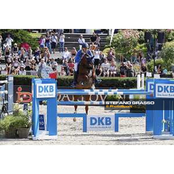 LGCT of Berlin - Grand Prix - Christian Ahlmann (GER) on Take A Chance on me Z - Berlin, Sommergarten - 27 July 2019 - ph.Stefano Grasso/LGCT