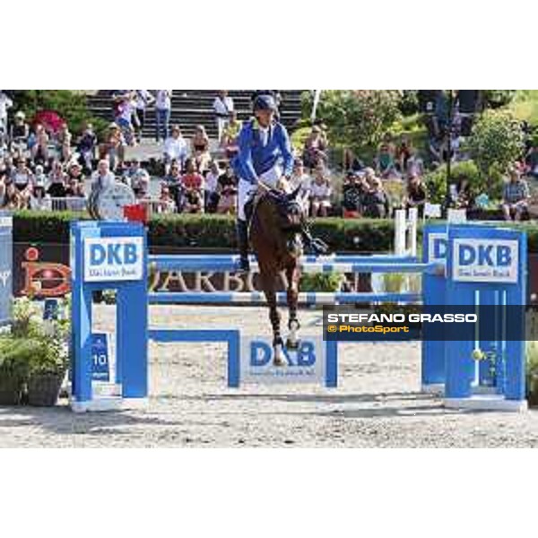 LGCT of Berlin - Grand Prix - Christian Ahlmann (GER) on Take A Chance on me Z - Berlin, Sommergarten - 27 July 2019 - ph.Stefano Grasso/LGCT