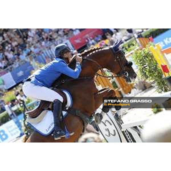 LGCT of Berlin - Grand Prix - Christian Ahlmann (GER) on Take A Chance on me Z - Berlin, Sommergarten - 27 July 2019 - ph.Stefano Grasso/LGCT