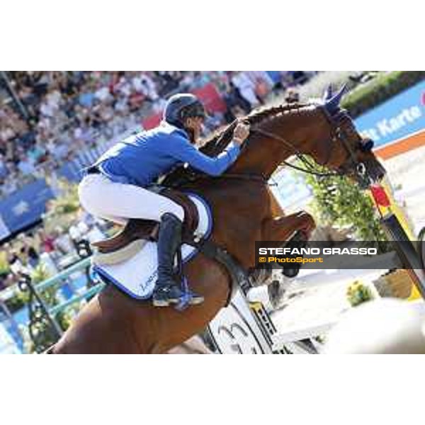 LGCT of Berlin - Grand Prix - Christian Ahlmann (GER) on Take A Chance on me Z - Berlin, Sommergarten - 27 July 2019 - ph.Stefano Grasso/LGCT