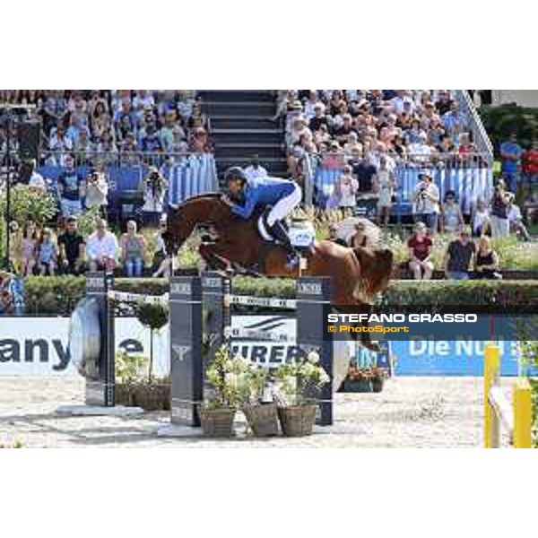LGCT of Berlin - Grand Prix - Christian Ahlmann (GER) on Take A Chance on me Z - Berlin, Sommergarten - 27 July 2019 - ph.Stefano Grasso/LGCT