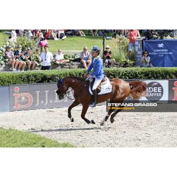 LGCT of Berlin - Grand Prix - Christian Ahlmann (GER) on Take A Chance on me Z - Berlin, Sommergarten - 27 July 2019 - ph.Stefano Grasso/LGCT