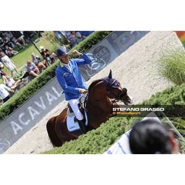 LGCT of Berlin - Grand Prix - Christian Ahlmann (GER) on Take A Chance on me Z - Berlin, Sommergarten - 27 July 2019 - ph.Stefano Grasso/LGCT