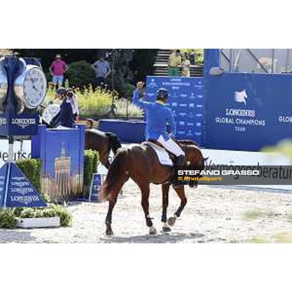 LGCT of Berlin - Grand Prix - Christian Ahlmann (GER) on Take A Chance on me Z - Berlin, Sommergarten - 27 July 2019 - ph.Stefano Grasso/LGCT