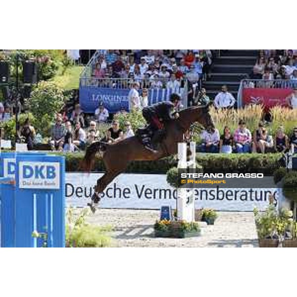 LGCT of Berlin - Grand Prix - Emanuele Gaudiano (ITA) on Kingston van het Eikenhof - Berlin, Sommergarten - 27 July 2019 - ph.Stefano Grasso/LGCT