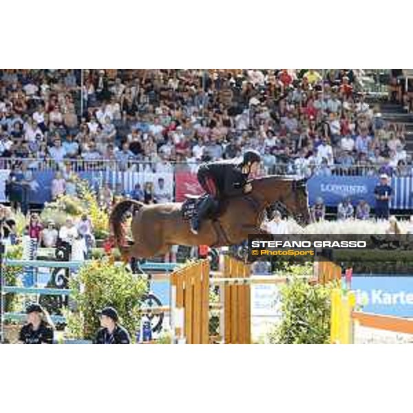 LGCT of Berlin - Grand Prix - Emanuele Gaudiano (ITA) on Kingston van het Eikenhof - Berlin, Sommergarten - 27 July 2019 - ph.Stefano Grasso/LGCT