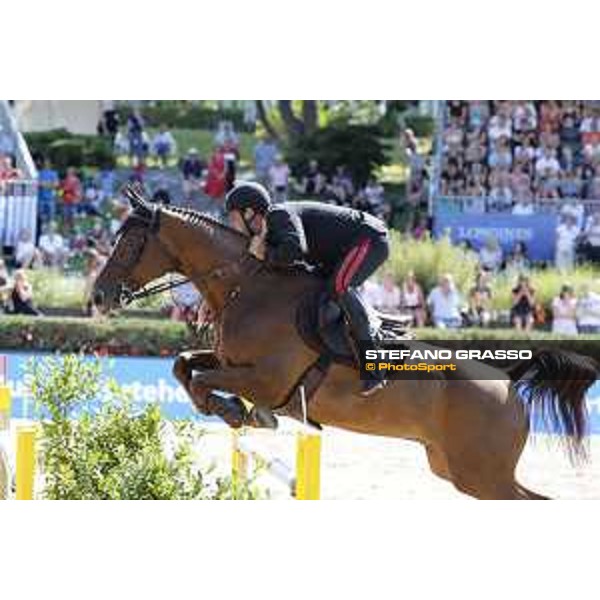 LGCT of Berlin - Grand Prix - Emanuele Gaudiano (ITA) on Kingston van het Eikenhof - Berlin, Sommergarten - 27 July 2019 - ph.Stefano Grasso/LGCT