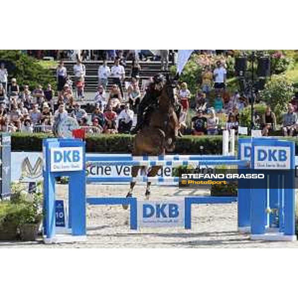 LGCT of Berlin - Grand Prix - Emanuele Gaudiano (ITA) on Kingston van het Eikenhof - Berlin, Sommergarten - 27 July 2019 - ph.Stefano Grasso/LGCT