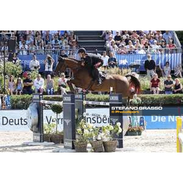 LGCT of Berlin - Grand Prix - Emanuele Gaudiano (ITA) on Kingston van het Eikenhof - Berlin, Sommergarten - 27 July 2019 - ph.Stefano Grasso/LGCT