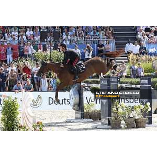 LGCT of Berlin - Grand Prix - Emanuele Gaudiano (ITA) on Kingston van het Eikenhof - Berlin, Sommergarten - 27 July 2019 - ph.Stefano Grasso/LGCT