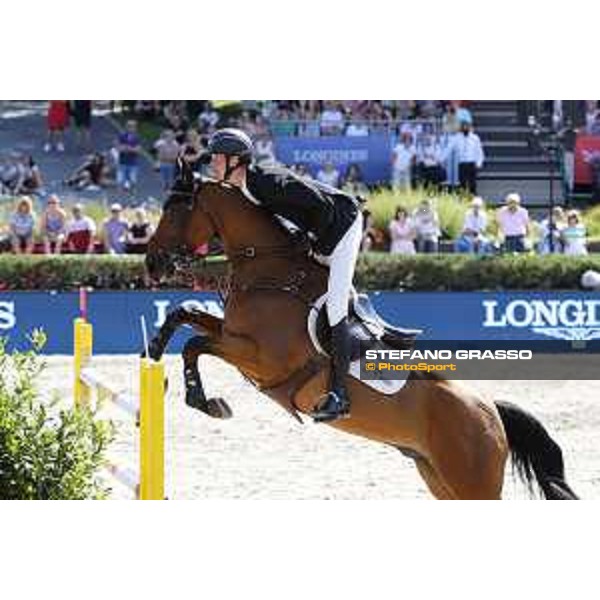 LGCT of Berlin - Grand Prix - Frank Schuttert (NED) on Queensland E - Berlin, Sommergarten - 27 July 2019 - ph.Stefano Grasso/LGCT