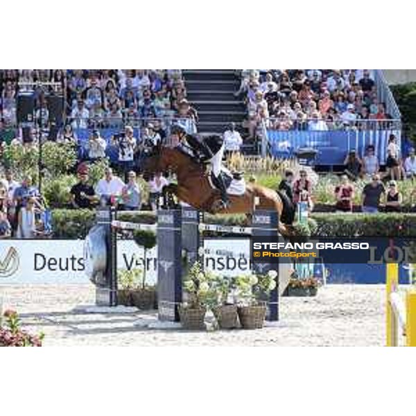 LGCT of Berlin - Grand Prix - Frank Schuttert (NED) on Queensland E - Berlin, Sommergarten - 27 July 2019 - ph.Stefano Grasso/LGCT