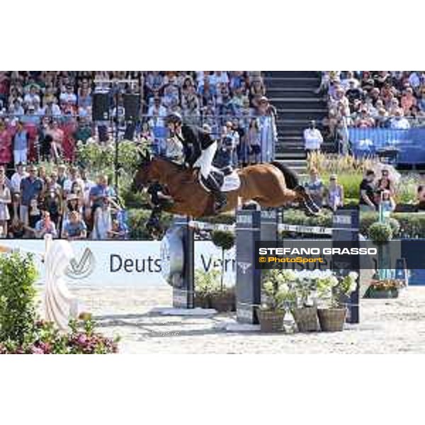 LGCT of Berlin - Grand Prix - Frank Schuttert (NED) on Queensland E - Berlin, Sommergarten - 27 July 2019 - ph.Stefano Grasso/LGCT