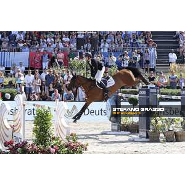 LGCT of Berlin - Grand Prix - Frank Schuttert (NED) on Queensland E - Berlin, Sommergarten - 27 July 2019 - ph.Stefano Grasso/LGCT