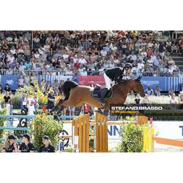 LGCT of Berlin - Grand Prix - Titouan Schumacher (FRA) on Atome Z - Berlin, Sommergarten - 27 July 2019 - ph.Stefano Grasso/LGCT