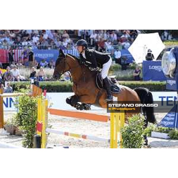 LGCT of Berlin - Grand Prix - Titouan Schumacher (FRA) on Atome Z - Berlin, Sommergarten - 27 July 2019 - ph.Stefano Grasso/LGCT