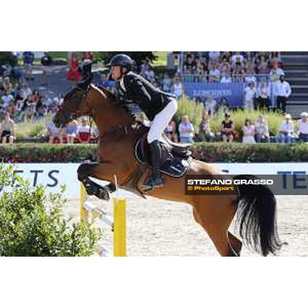 LGCT of Berlin - Grand Prix - Titouan Schumacher (FRA) on Atome Z - Berlin, Sommergarten - 27 July 2019 - ph.Stefano Grasso/LGCT