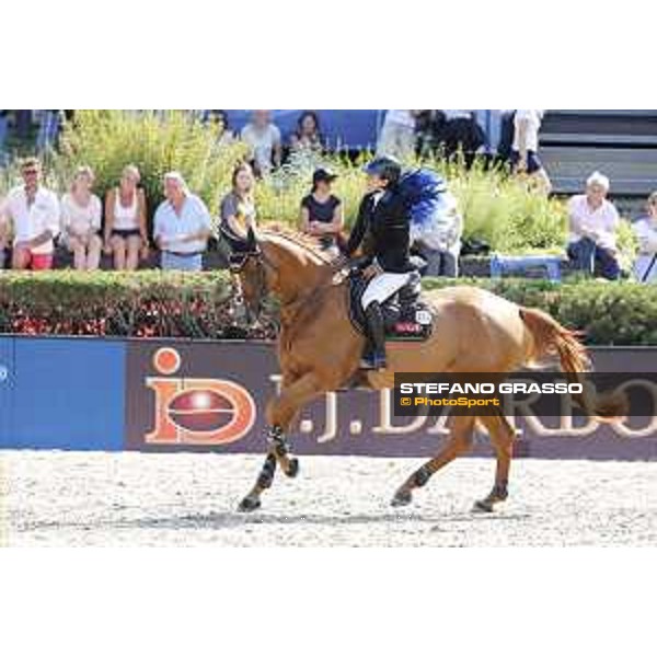 LGCT of Berlin - Grand Prix - Danielle G. Waldman (ISR) on Lizziemary - Berlin, Sommergarten - 27 July 2019 - ph.Stefano Grasso/LGCT