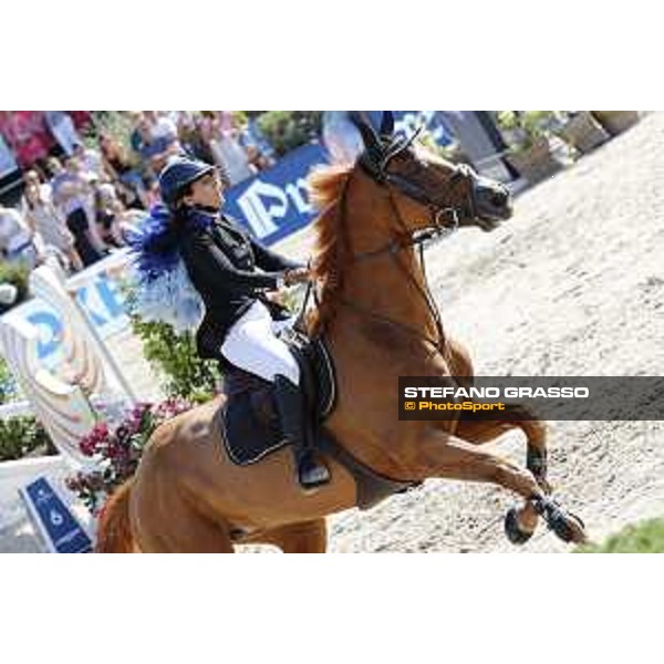LGCT of Berlin - Grand Prix - Danielle G. Waldman (ISR) on Lizziemary - Berlin, Sommergarten - 27 July 2019 - ph.Stefano Grasso/LGCT
