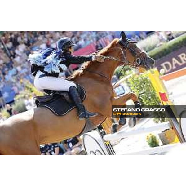 LGCT of Berlin - Grand Prix - Danielle G. Waldman (ISR) on Lizziemary - Berlin, Sommergarten - 27 July 2019 - ph.Stefano Grasso/LGCT