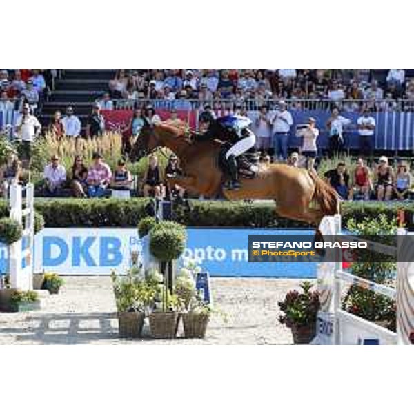 LGCT of Berlin - Grand Prix - Danielle G. Waldman (ISR) on Lizziemary - Berlin, Sommergarten - 27 July 2019 - ph.Stefano Grasso/LGCT